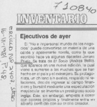 Ejecutivos de ayer.