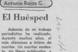 El huésped.