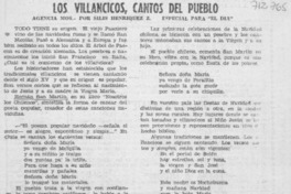 Los villancicos, cantos del pueblo