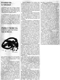 El sabor de la felicidad