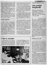 Una partida inesperada:_ [entrevista]