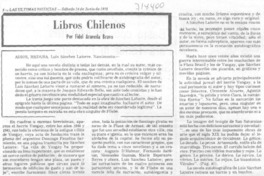 Libros chilenos
