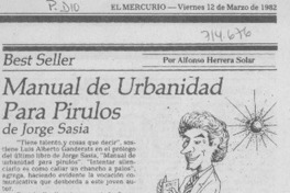 Manual de urbanidad para pirulos