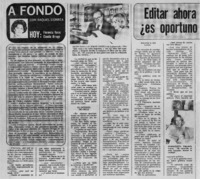 Editar ahora "El caso Letelier" ¿es oportuno u oportunista? : [entrevista]