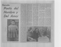 Poeta del hombre y del amor.