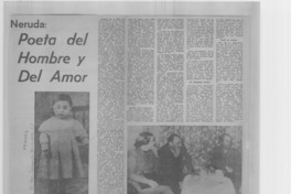 Poeta del hombre y del amor.