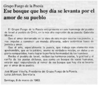 Ese bosque que hoy día se levanta por el amor de su pueblo.
