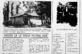 Pocuro en la prosa de mistraliana