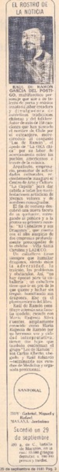 Raúl de Ramón García del Postigo.