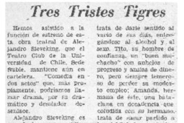 Tres tristes tigres