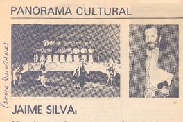 Jaime Silva, un dramaturgo en primer plano: [entrevista]