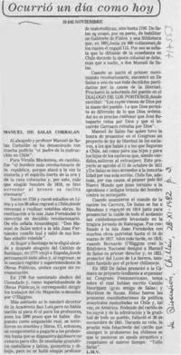 Manuel de Salas Corbalán