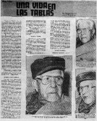 Una vida en las tablas : [entrevistas]