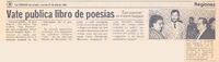 Vate publica libro de poesías