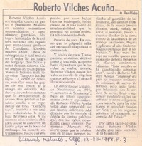 Roberto Vilches Acuña