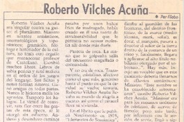 Roberto Vilches Acuña