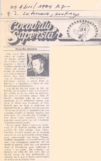 Recuerdos póstumos.