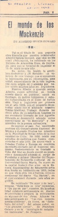 El mundo de los Mackenzie.