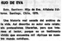 Hijo de Eva.