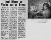 Igual hilvano un vestido que un poema : [entrevistas]