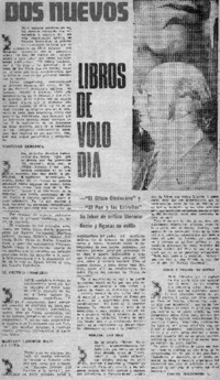 Dos nuevos libros de Volodia