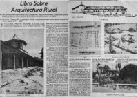 Libro sobre arquitectura rural.