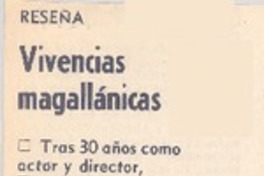 Vivencias magallánicas
