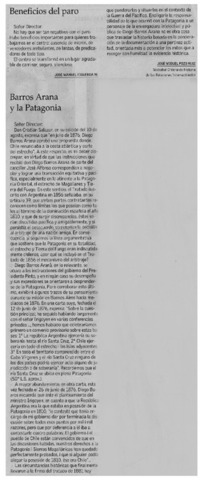 Barros Arana y la Patagonia