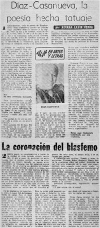 Díaz-Casanueva, la poesía hecha tatuaje