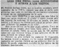 Hará gira radial para autoeditarse y ayudar a los viejitos.