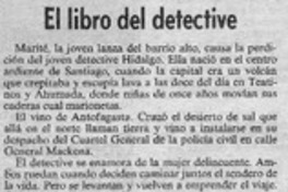 El libro del detective