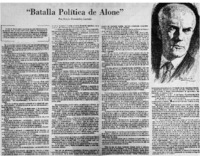 Batalla política de Alone"