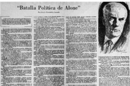 Batalla política de Alone"