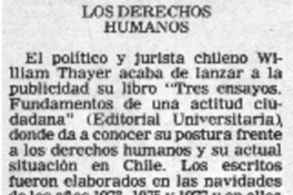 Los derechos humanos