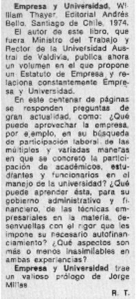 Empresa y Universidad