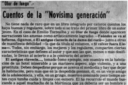 Cuetnos de la "Novísima generación"