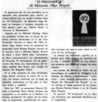 42 prisioneros".