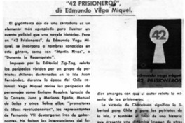 42 prisioneros".