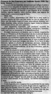 Presencia de San Francisco