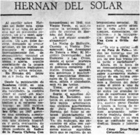 Hernán del Solar