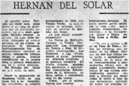 Hernán del Solar
