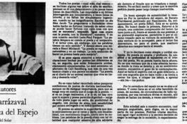 Renato Yrarrázabal por la cerradura del espejo