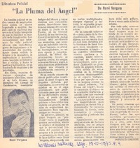 La pluma del ángel"