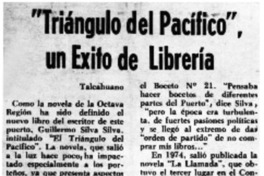 "Triángulo del Pacífico", un exito de librería.