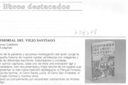 Memorial del viejo Santiago.