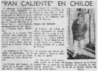 "Pan caliente" en Chiloé.