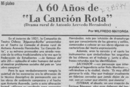 A 60 años de "la canción rota"
