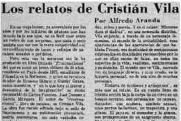 Los relatos de Cristián Vila