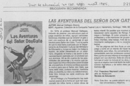 Las aventuras del señor don gato