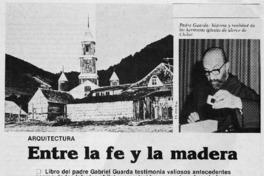 Entre la fe y la madera